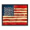 Stupell Industries United We Stand Independence Day Festive American Flag Floater Framed Art